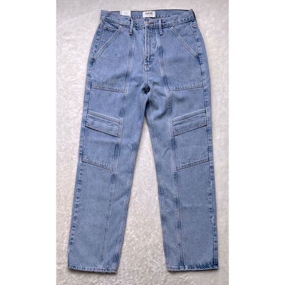 NWT Agolde Cooper Cargo Jeans in Rank, Size 26 - Picture 14 of 16